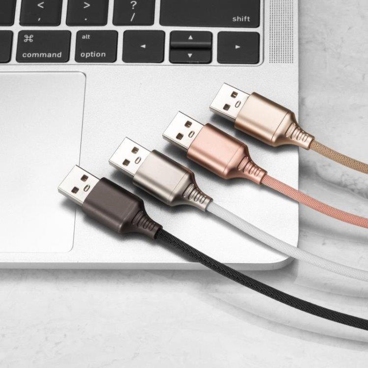 Ladekabel USB/8 Pin Lightningkontakt - Hvit