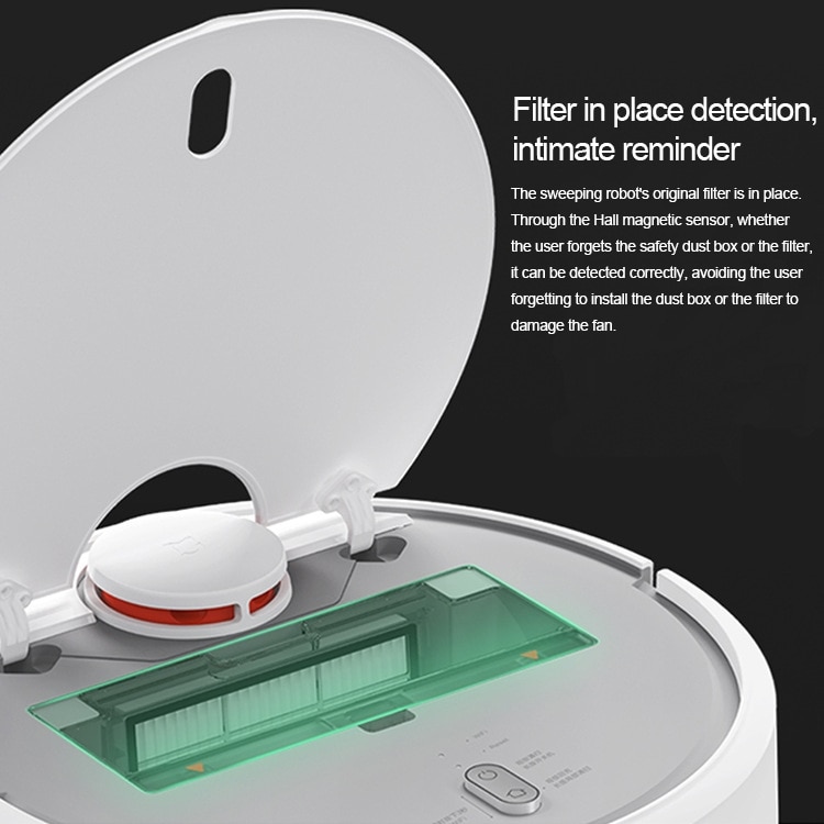 Mopp, Filter och rullbørster til Xiaomi Stone Robot Støvsuger First / Second Generation