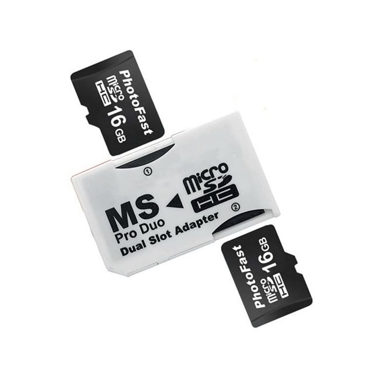 Micro SDHC til MS PRO Duo Adapter 64GB