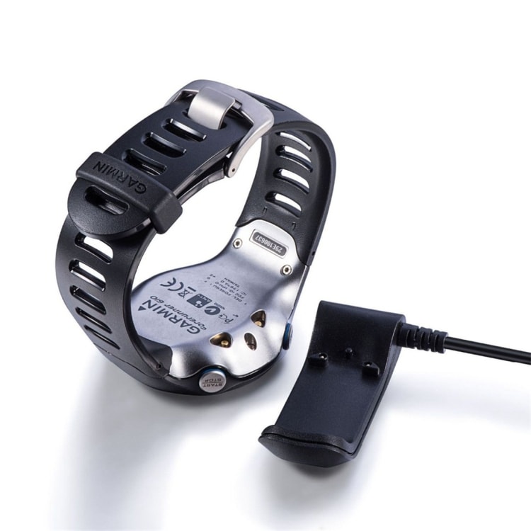 Smart Watch Silikon datakabel til Garmin Forerunner 610 - Svart