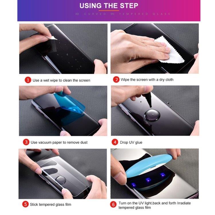 3D Skjermbeskyttelse UV Screen til Galaxy Note10 Pro