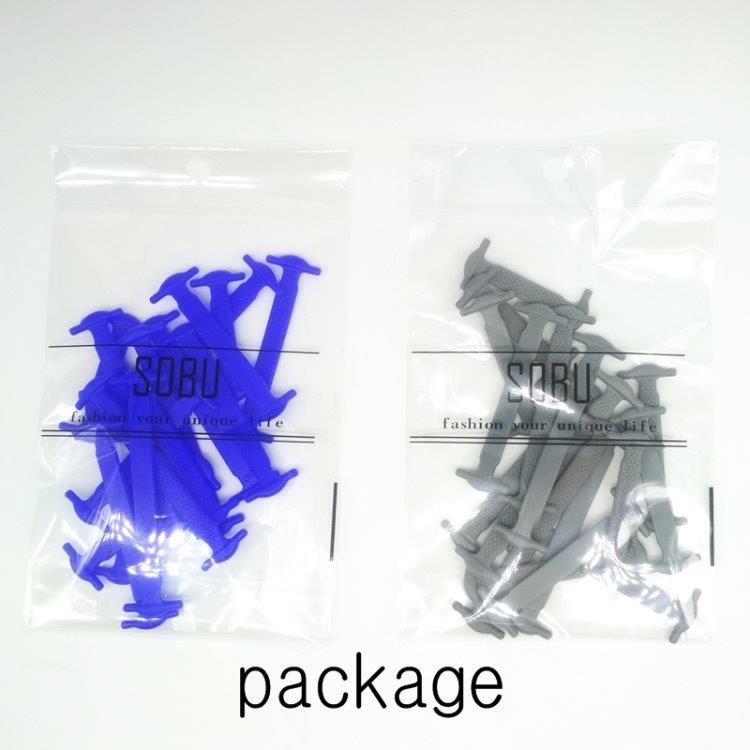 Elastiske silikon skolisser Unisex- Blå