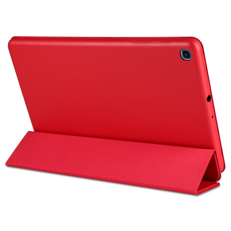 Flipcase beskyttelsedeksel med holder til Galaxy Tab A 10.1 (2019) - Rød
