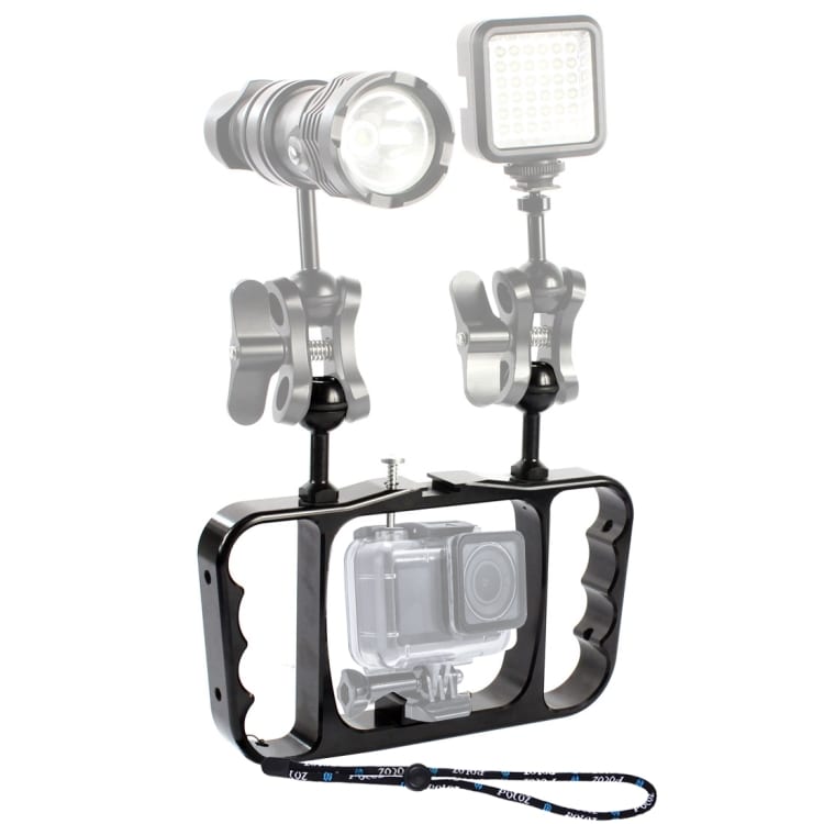 Kameraholder for dykking til Action kamera