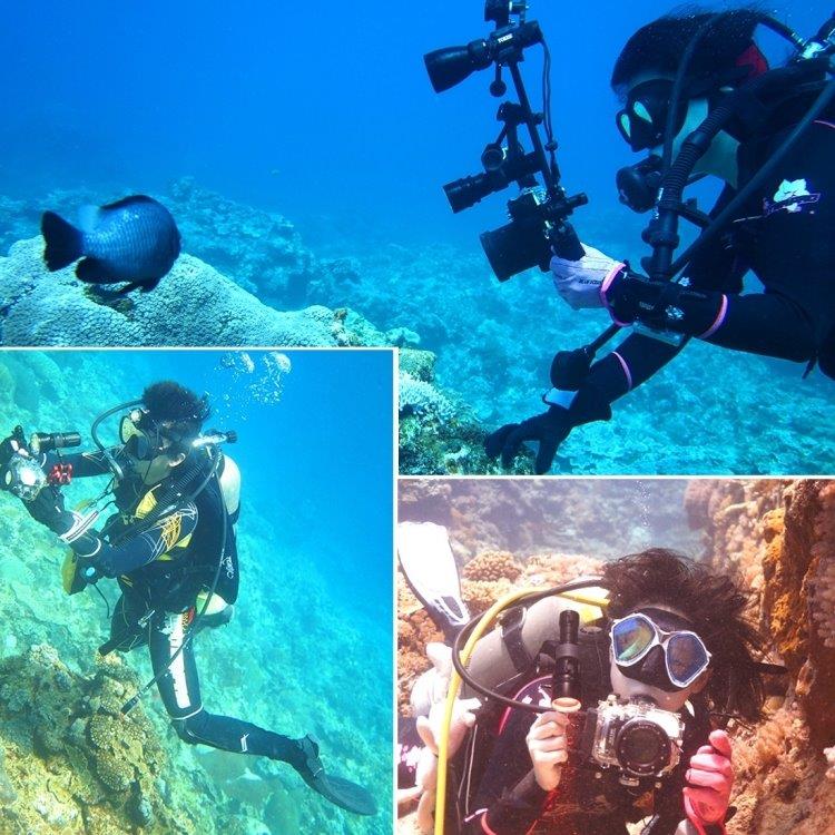 Kameraholder for dykking til Action kamera