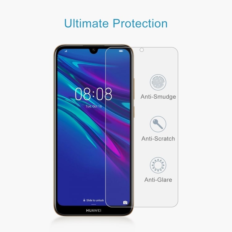 Skjermbeskyttelse i herdet glass Huawei Y6 2019