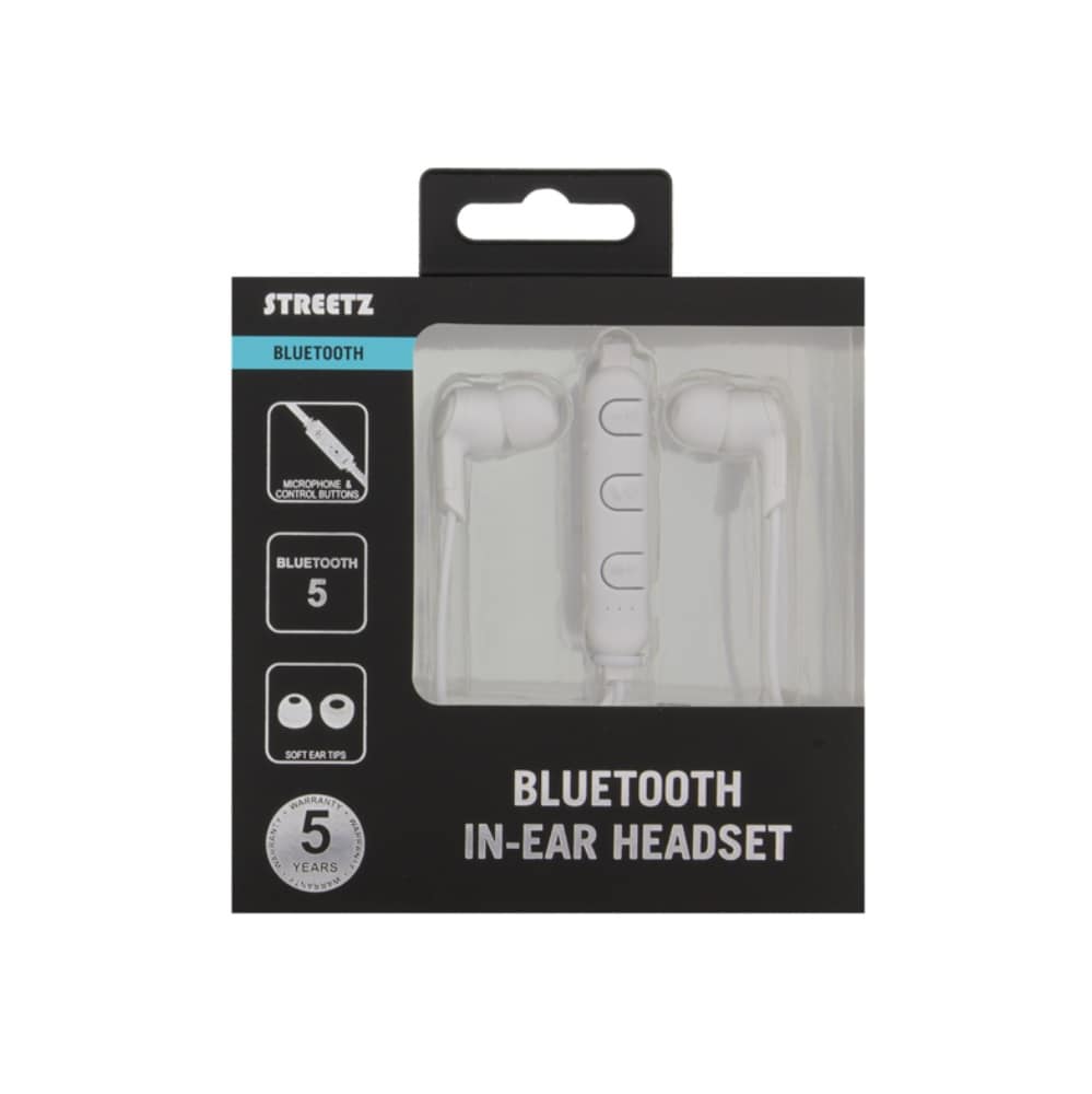 STREETZ in-ear Bluetooth headset