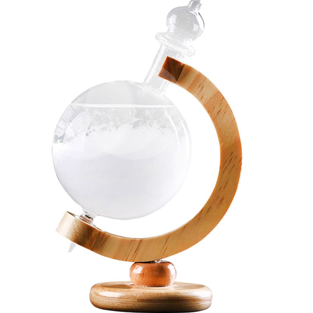 Stormglass Barometer Globe