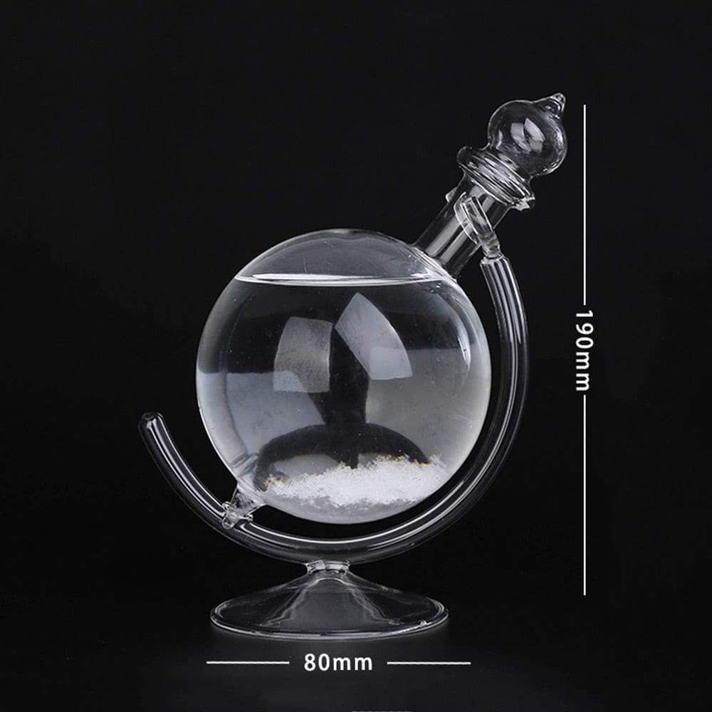 Stormglass Barometer Globe