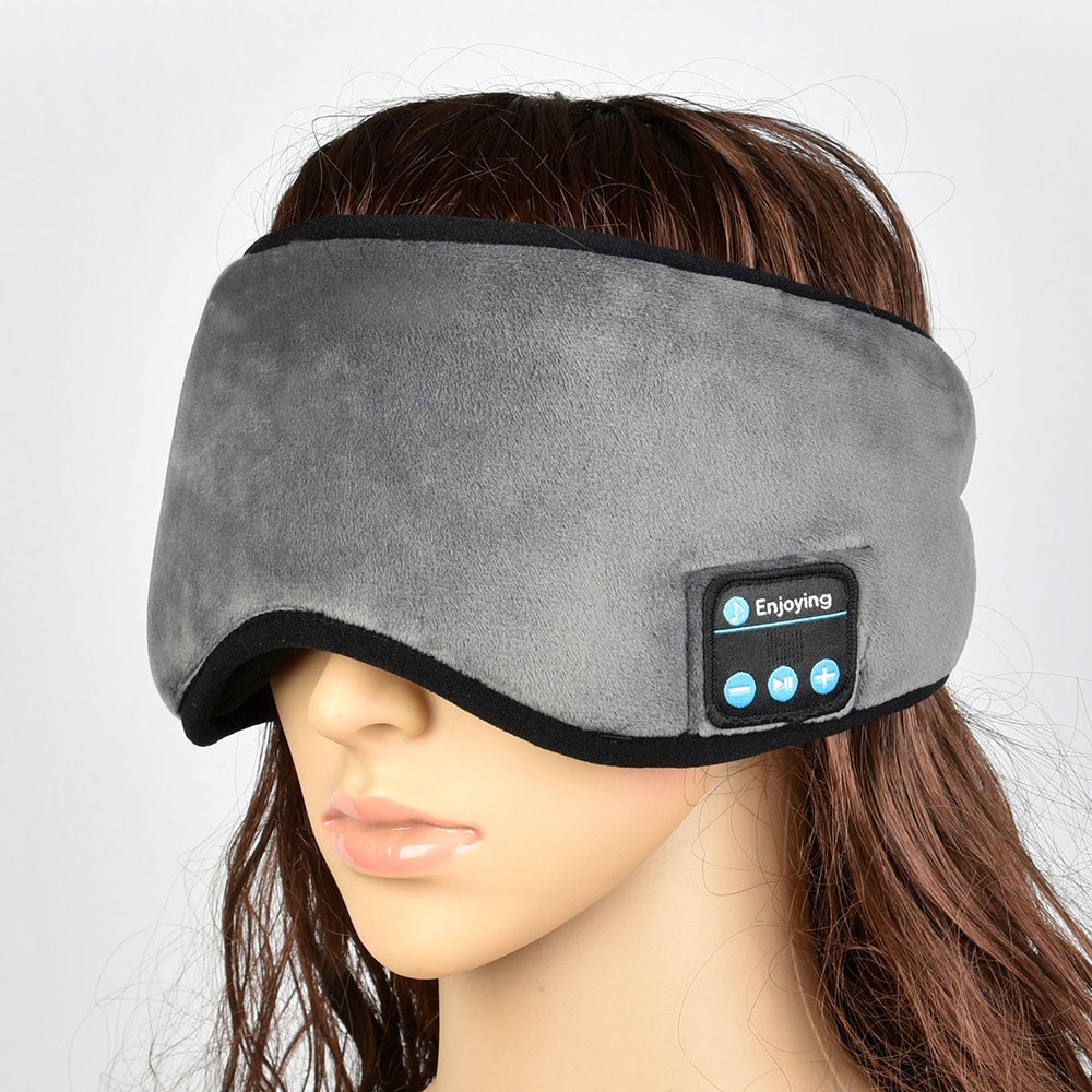 Sovemaske med Bluetooth-headset