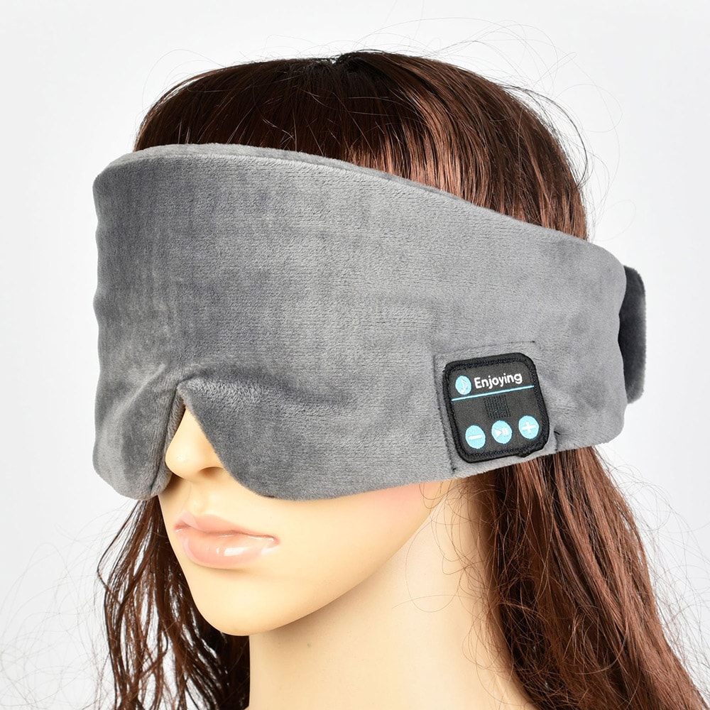 Sovemaske med Bluetooth-headset