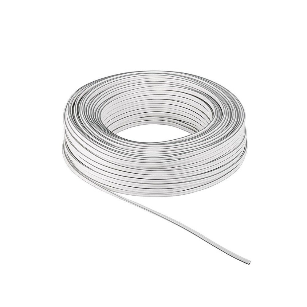 Goobay - Høyttalerkabel VIT 2 x 1 5 mm² 50m
