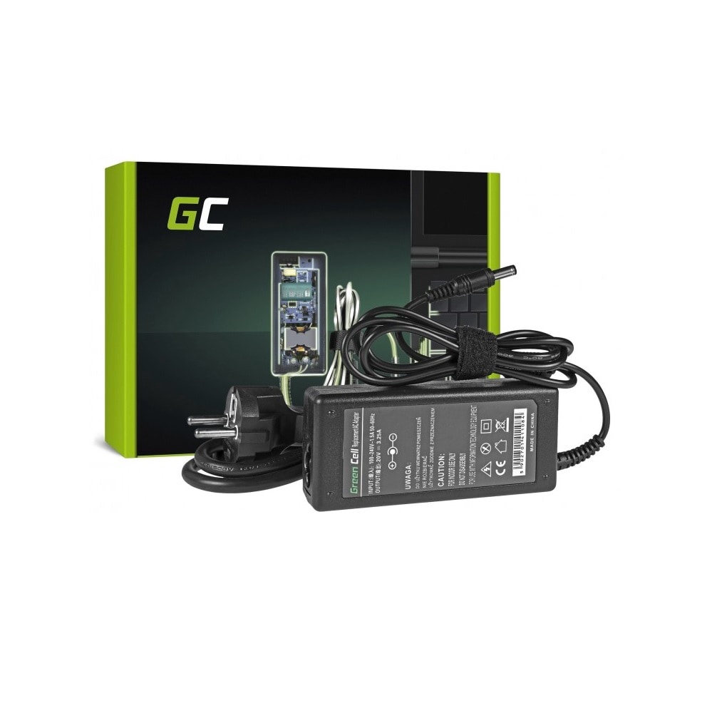 Green Cell lader / AC Adapter til Fujitsu-Siemens 65W