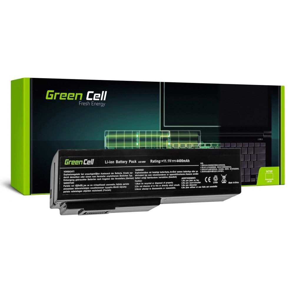 Green Cell laptop batteri til Asus A32-M50 A32-N61 N43 N53 G50 L50 M50 M60 N61VN