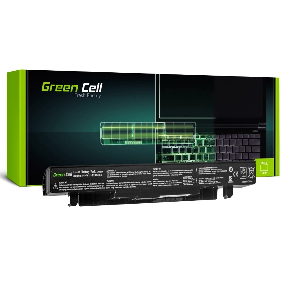 Green Cell laptop batteri til Asus A450 A550 R510 X550 / 14,4V 2200mAh