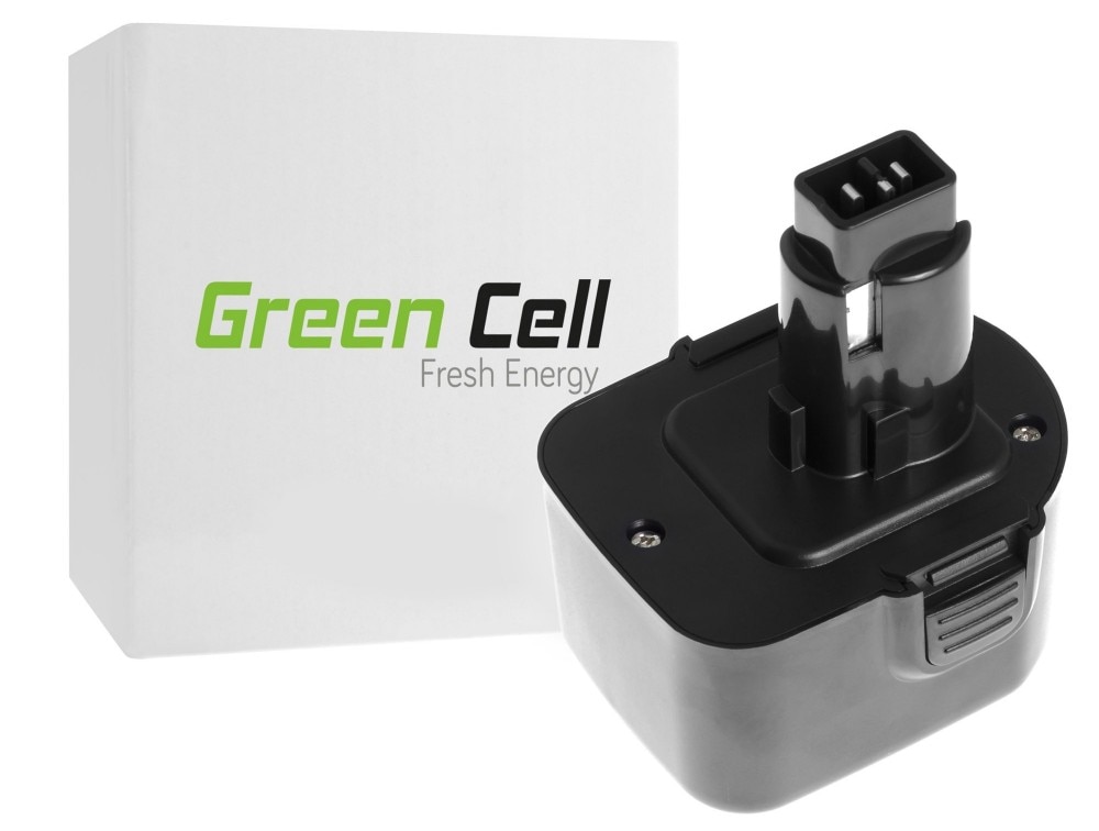 Green Cell verktøysbatteri PS130 DE9072 PS12VK til Black & Decker FS12 DeWalt 2802K DC740KA