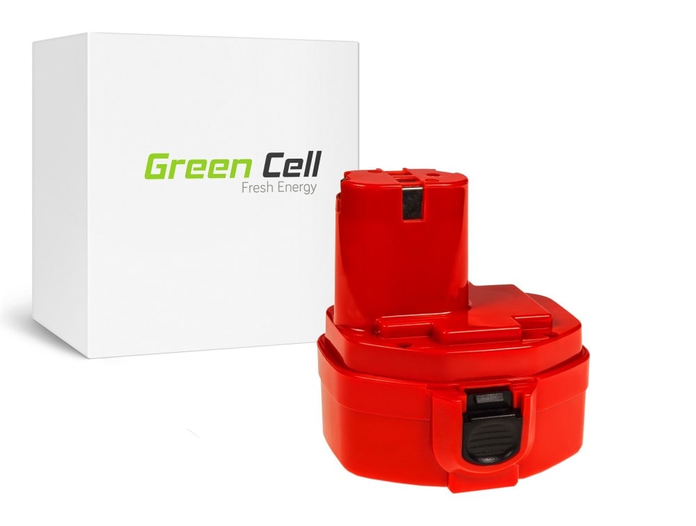 Green Cell verktøysbatteri til Makita 1420 1433 1434 4033D 4332D 6228D 6337D