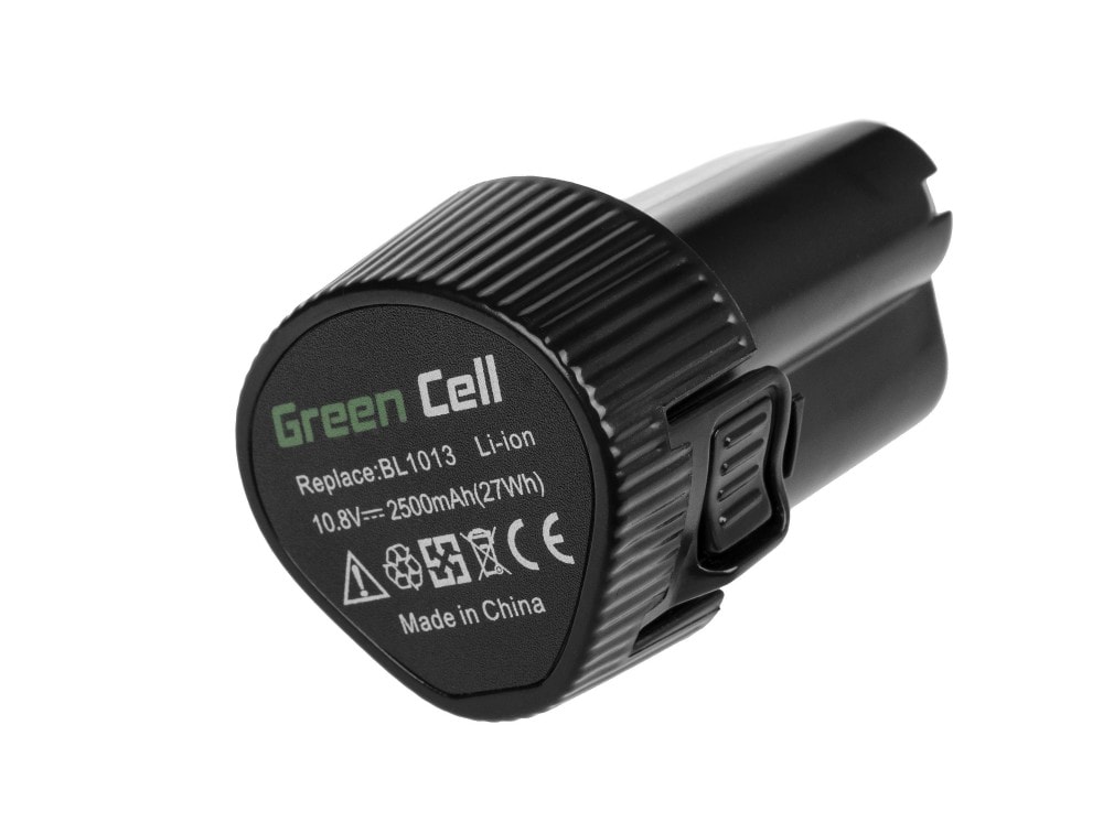 Green Cell verktøysbatteri BL1013 BL1014 til Makita DA331DWE DF030D HP330DZ HS300DW TD090