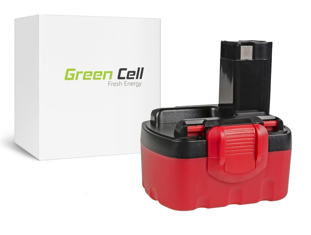 Green Cell verktøysbatteri BAT025 BAT041 til Bosch GSR PSR