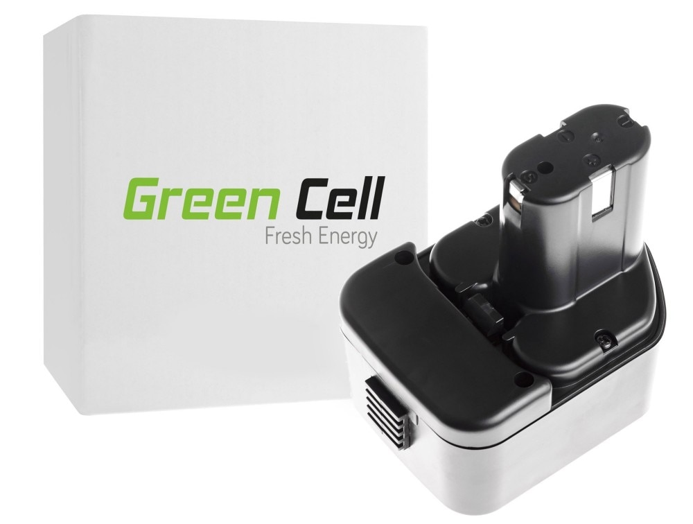 Green Cell verktøysbatteri EB1214S til Hitachi