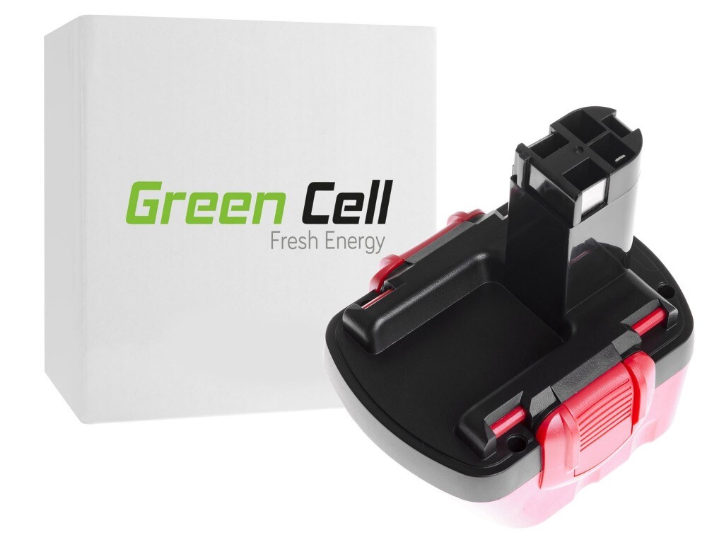 Green Cell verktøybatteri BL1830 til BAT043 Bosch O-Pack 3300K PSR 12VE-2 GSB 12 VSE-2