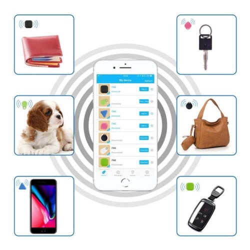 Bluetooth-sporer til nøkkelring/barn/dyr