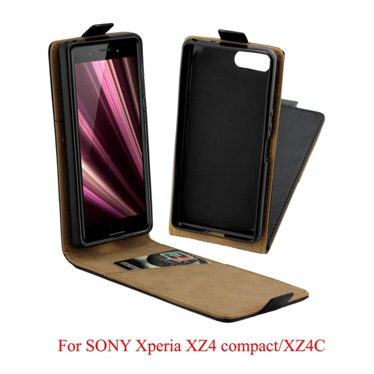 Vertikalt flip-deksel til Sony Xperia XZ4 Compact / XZ4C