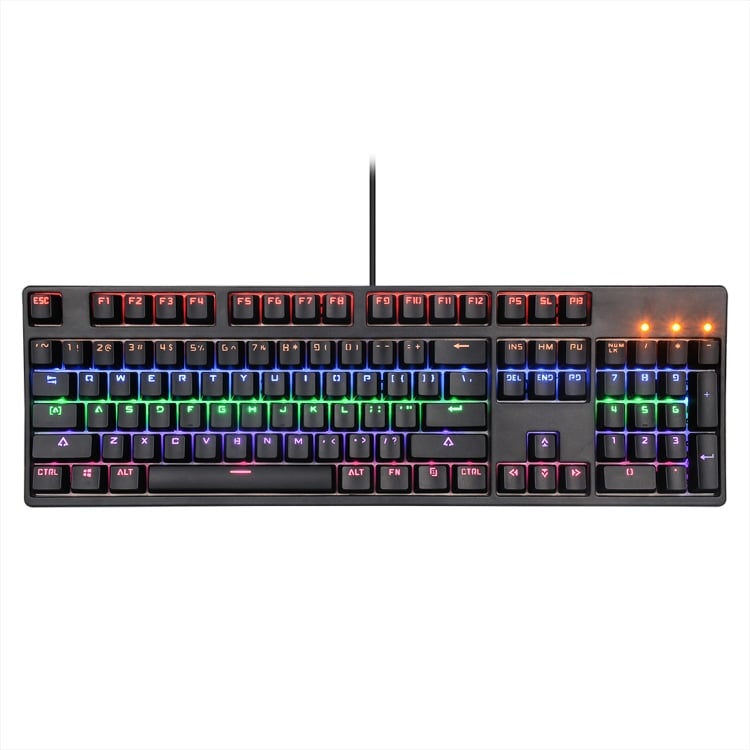 Mekanisk Gaming tastatur med RGB & USB