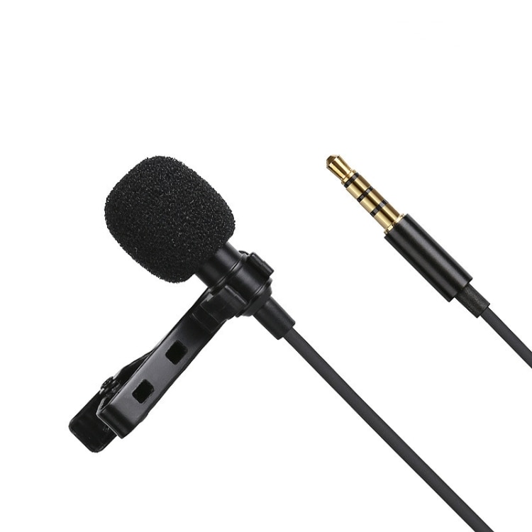 Mikrofon med klips til enheter med 3.5mm port
