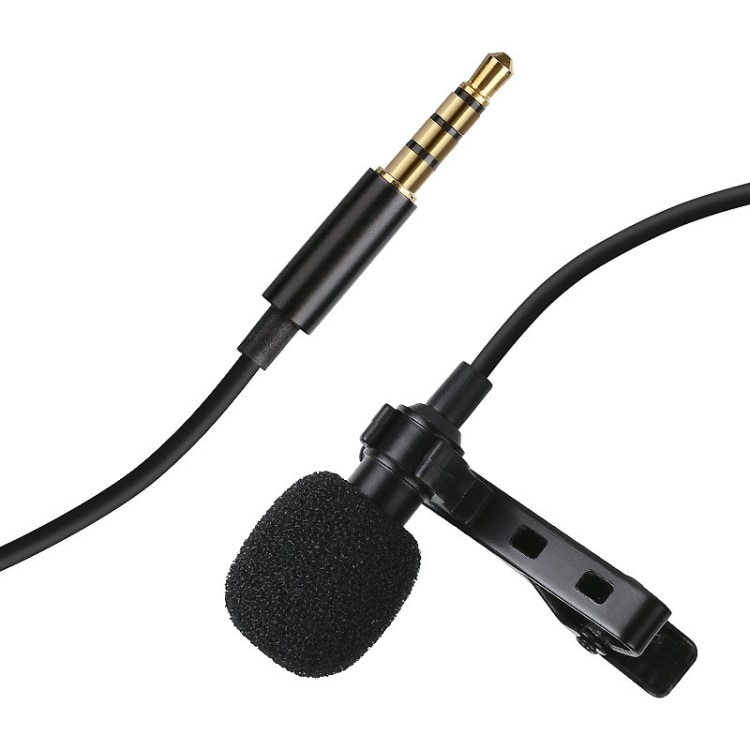 Mikrofon med klips til enheter med 3.5mm port