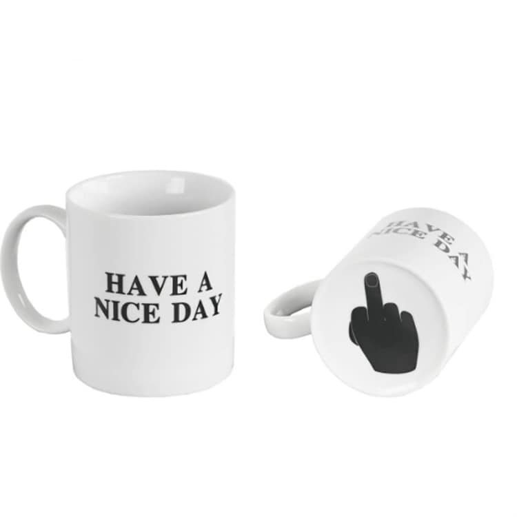 Have a nice day - Kaffekopp med budskap