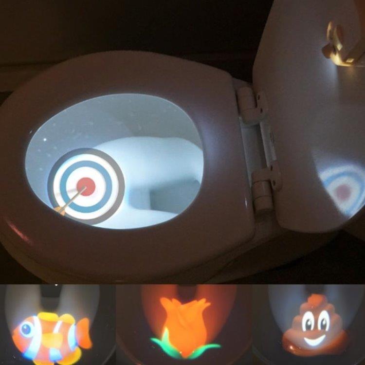 Toalettbelysning LED med bevegelsesensor