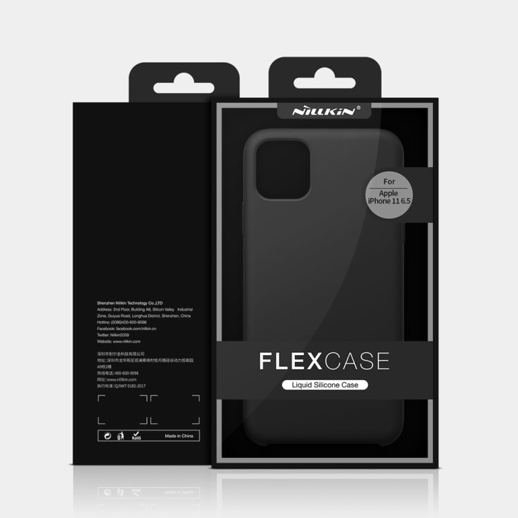 NILLKIN Flex Pure Silikondeksel iPhone 11 Pro Max Rød
