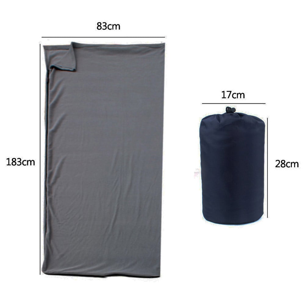 Fleecesovepose - for bedre varme i soveposen