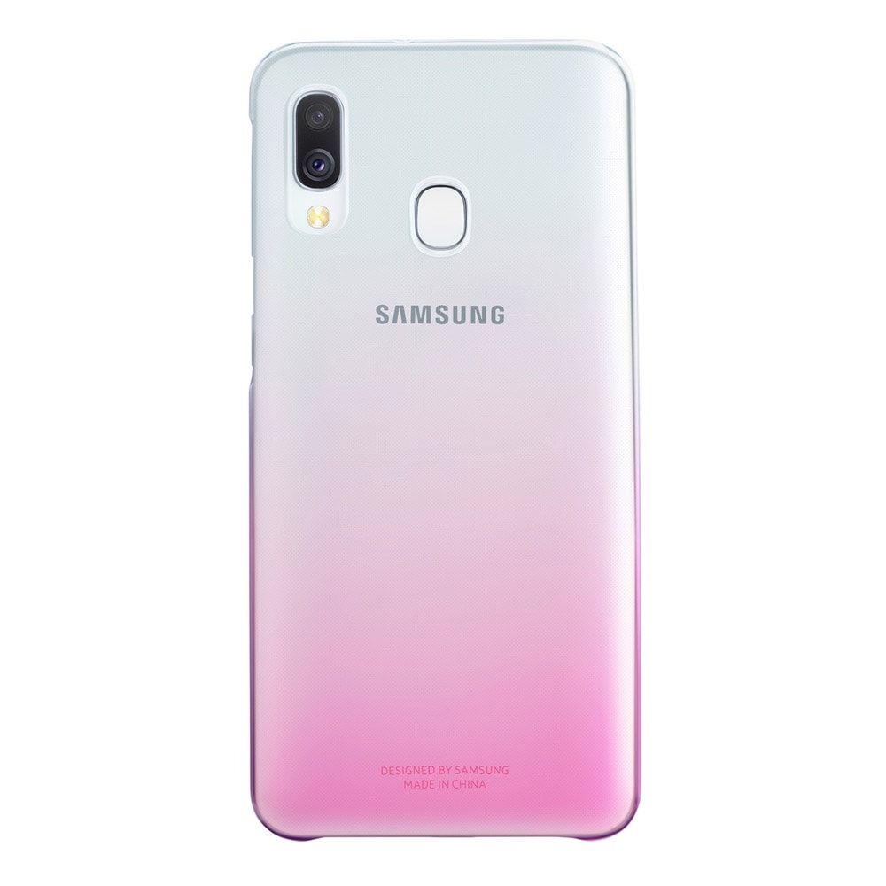 Samsung Gradation Cover til Galaxy A40 - Rosa