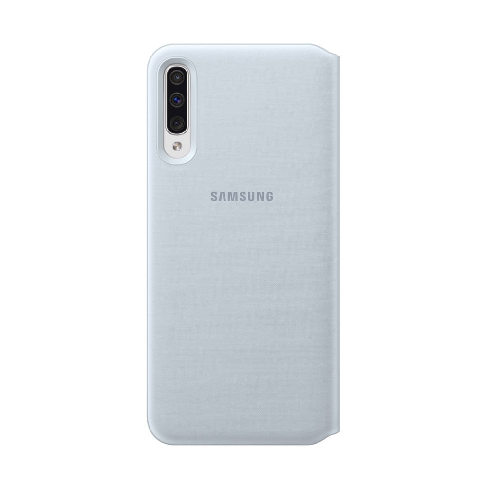 Samsung Wallet Cover til Galaxy A50 - Hvit