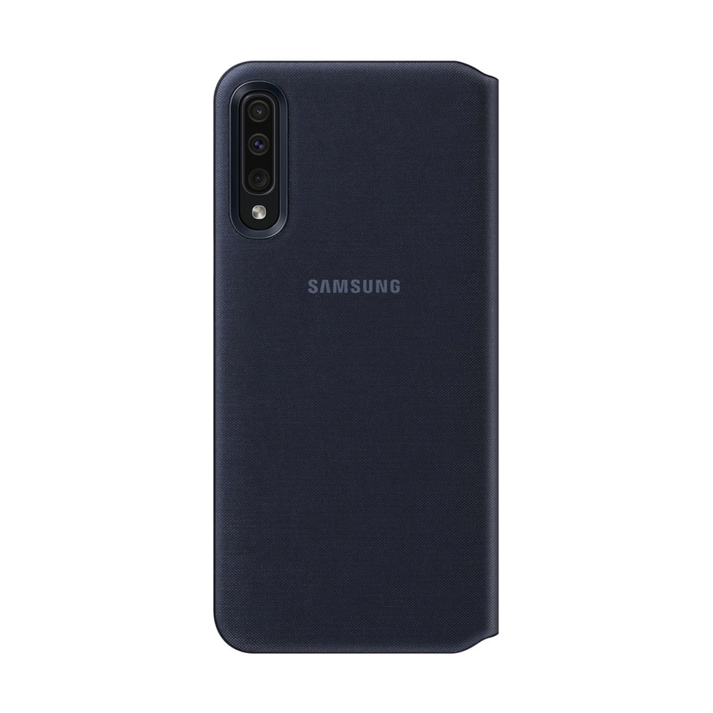 Samsung Wallet Cover til Galaxy A50 - Svart