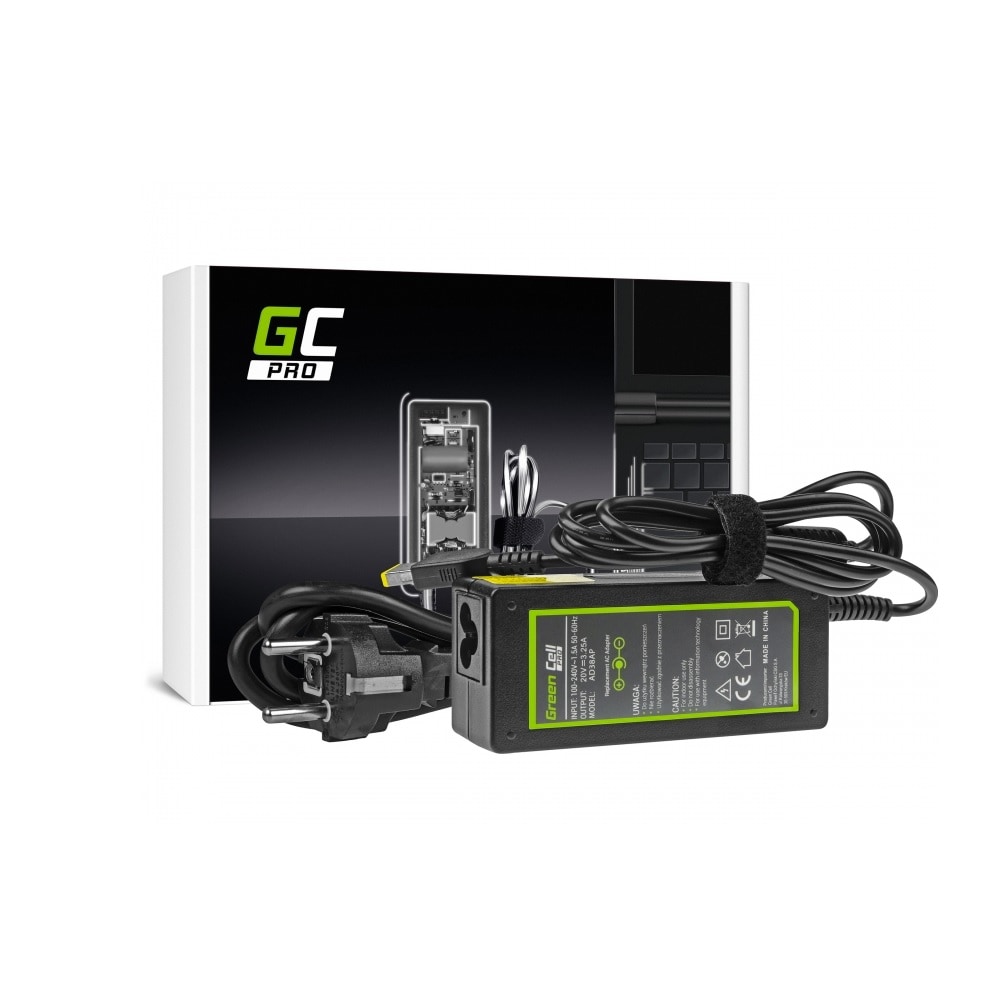 Green Cell-ladder / AC-adapter til Lenovo