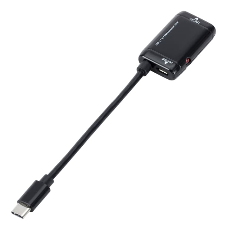 Adapterkabel USB-C / Type-C 3.1 (MHL) til 1080P HD HDMI