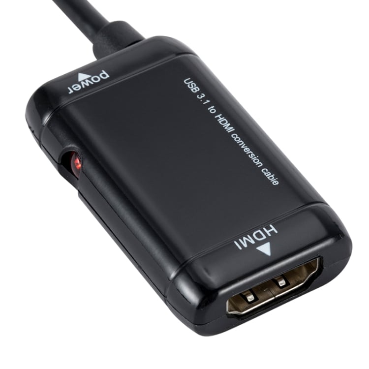 Adapterkabel USB-C / Type-C 3.1 (MHL) til 1080P HD HDMI