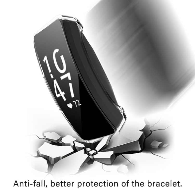 Anti-ripebeskyttelse til Fitbit Inspire/ Inspire HR av hard TPU