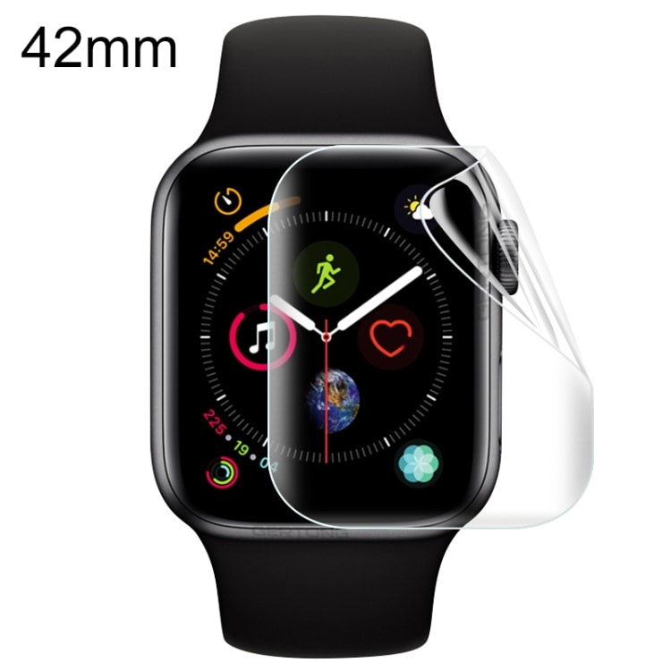 Myk Fullskjermbeskyttelse til Apple Watch 42 mm