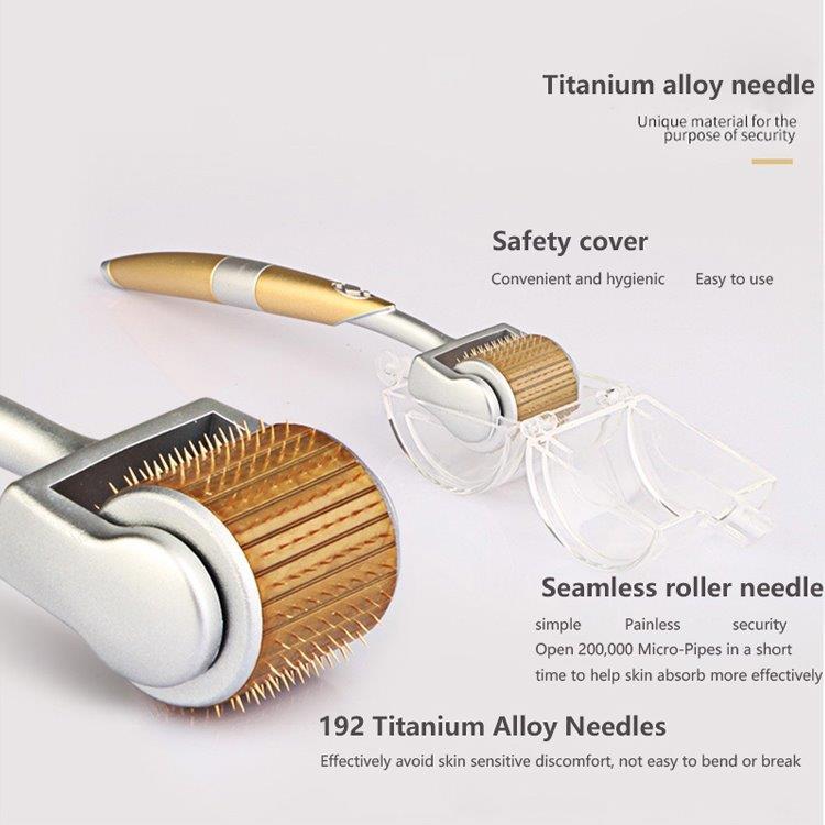 Dermaroller 1,0 mm – Microneedling-rulle / Hudrulle for ansikt
