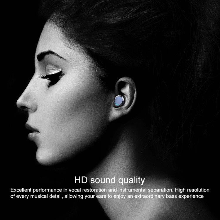 Universelle earbuds U9 TWS med ladefutteral