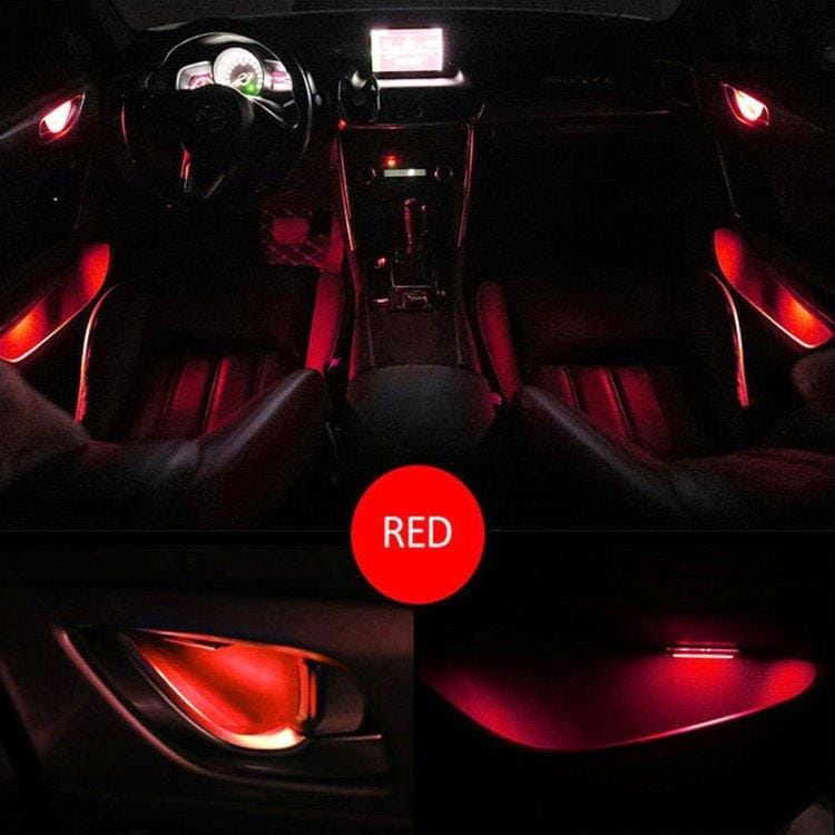 Interiørbelysning til bil - Rød