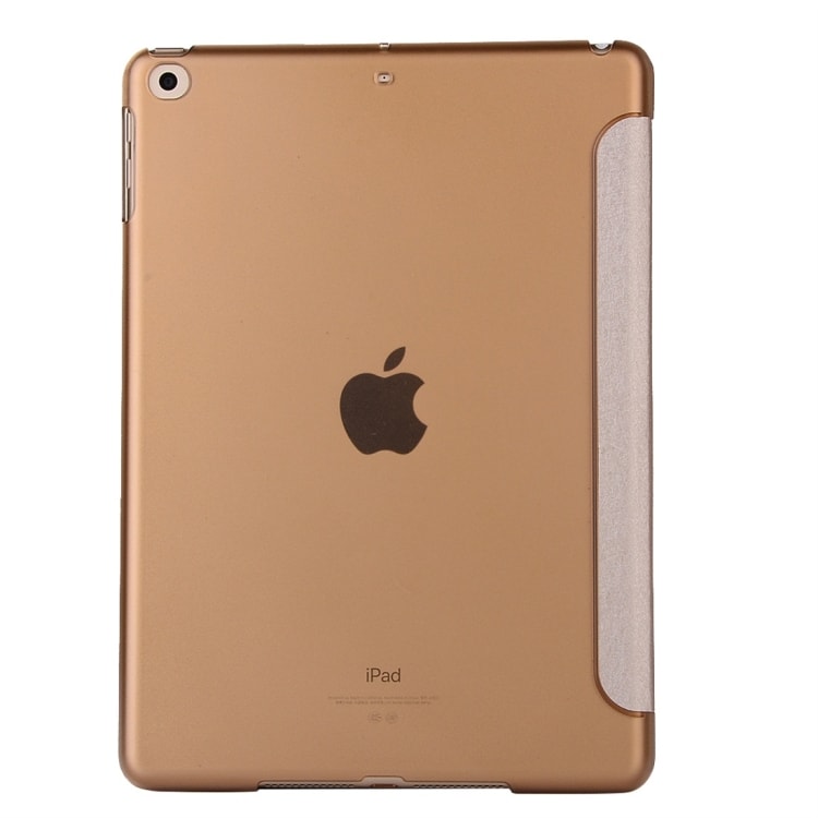 Roségullfarget Horisontalt Flipdeksel av PU-lær til iPad 10.2"