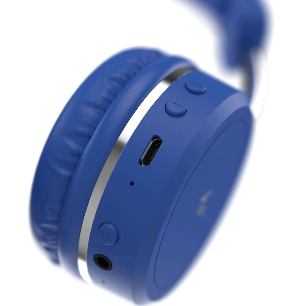 KitSound Metro X Bluetooth Headset - Blå