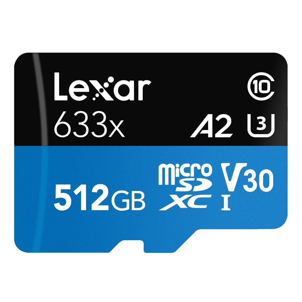 Lexar microSDXC 633X UHS-I 512GB