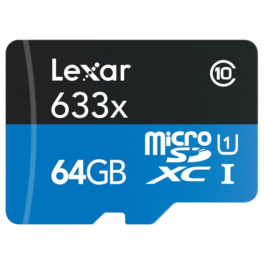 Lexar microSDXC 633X UHS-I 64 GB