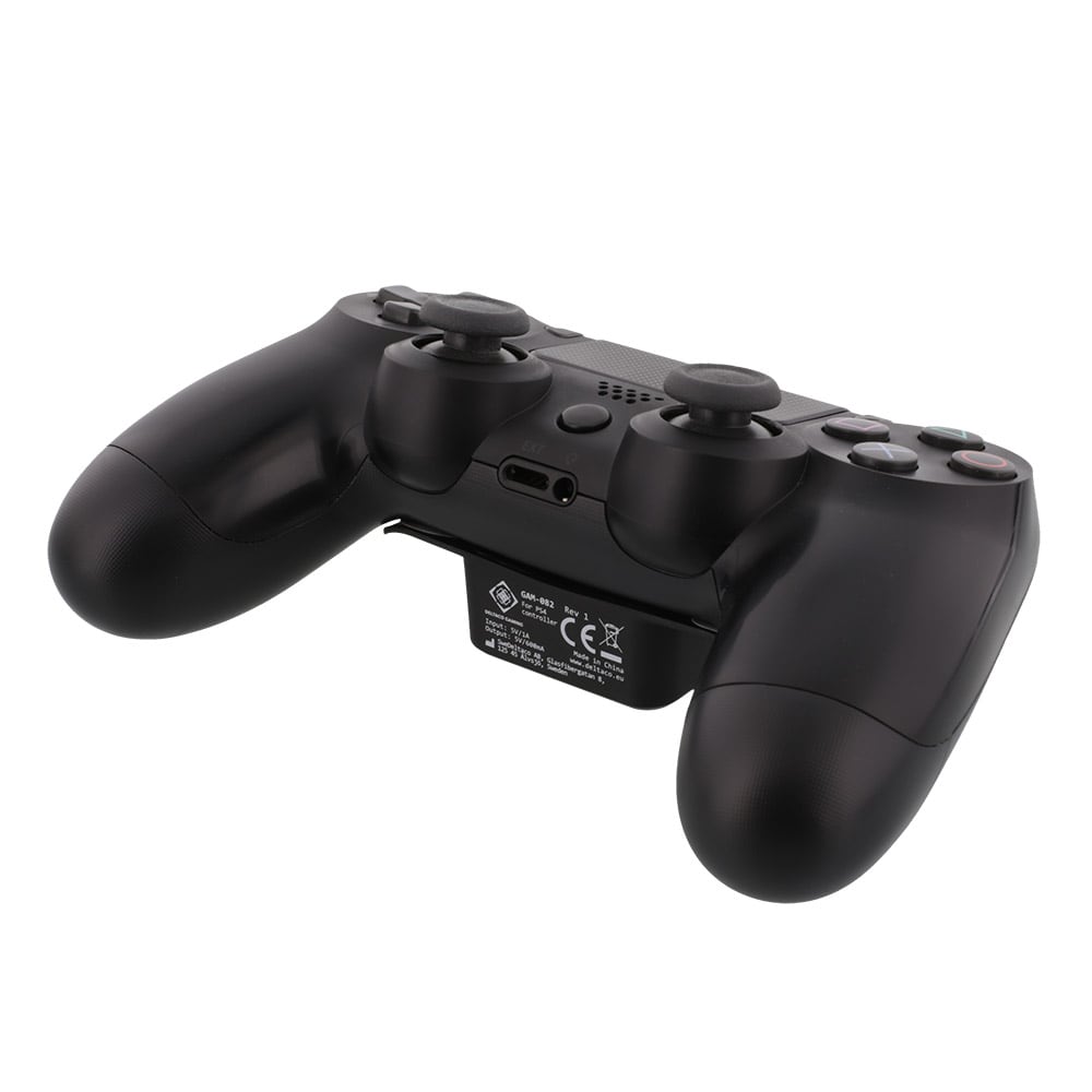 DELTACO GAMING trådløs Qi-receiver til PS4 håndkontroll